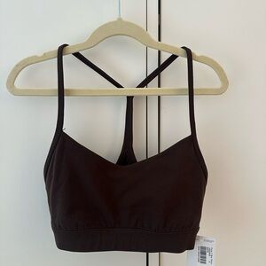 Women's Brown Strappy Bralette